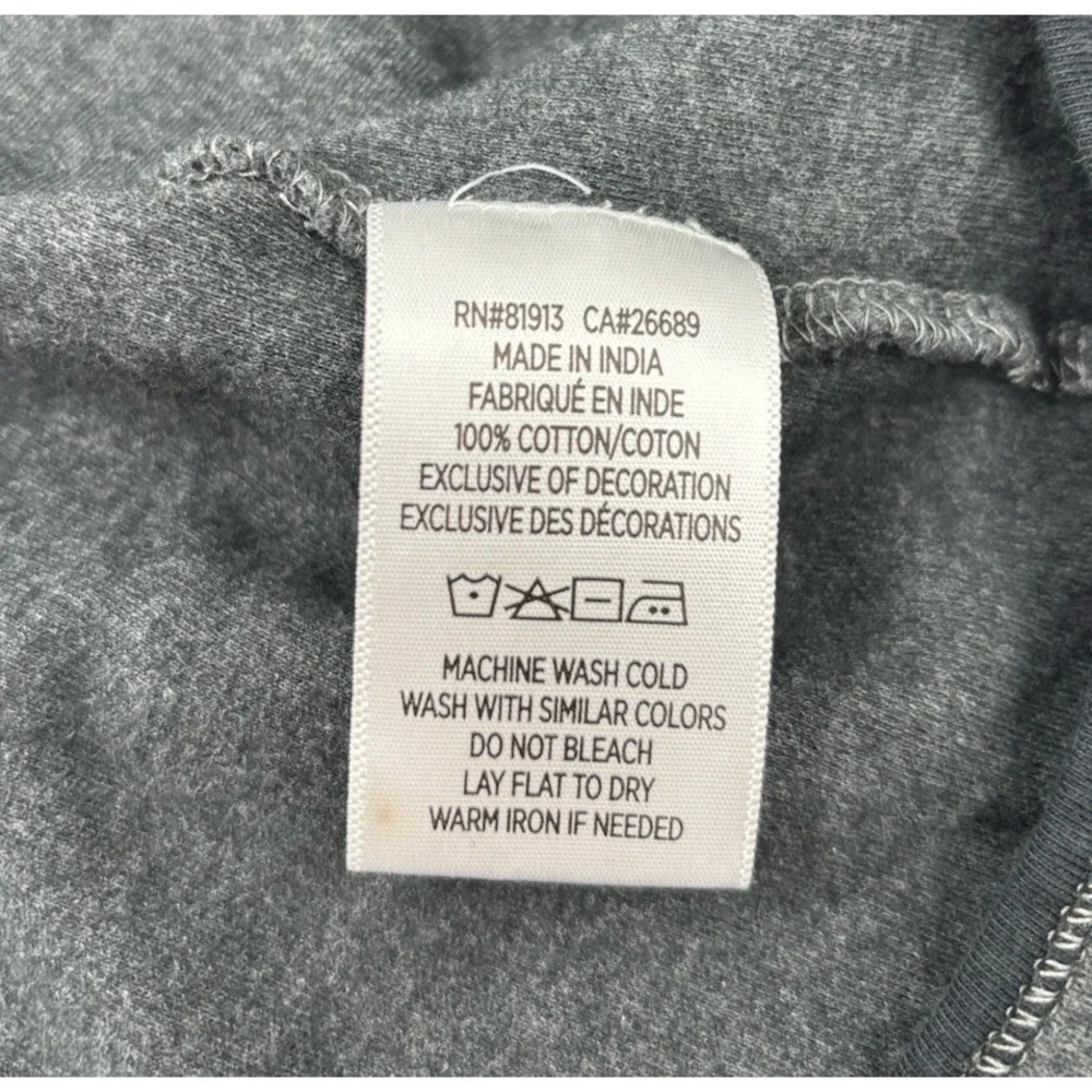 Robert Graham Men's 2XL Gray Cotton Classic‎ Fit Quarter Zip Pullover Sweater